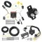 Trailer Hitch 7 Way RV Wiring Kit For 11-16 Jeep Compass 2017 Old Body Plug Prong Pin Brake Control Ready