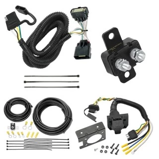 118540 85343 20506 7012A Tekonsha Trailer Hitch 7 Way RV Wiring Kit 11-19 Explorer Plug Prong Pin Brake Control Ready 11 12 13 14 15 16 17 18 19 2011 2012 2013 2014 2015 2016 2017 2018 2019 Trailer Hitch 7 Way RV Wiring Kit For 11-19 Ford Explorer Plug Prong Pin Brake Control Ready