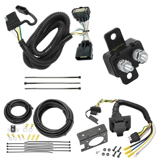 118540 85343 20506 7012A Tekonsha Trailer Hitch 7 Way RV Wiring Kit 11-19 Explorer Plug Prong Pin Brake Control Ready 11 12 13 14 15 16 17 18 19 2011 2012 2013 2014 2015 2016 2017 2018 2019 Trailer Hitch 7 Way RV Wiring Kit For 11-19 Ford Explorer Plug Prong Pin Brake Control Ready
