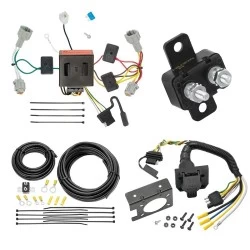 Trailer Hitch 7 Way RV Wiring Kit For 11-16 Nissan Quest Plug Prong Pin Brake Control Ready
