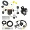 Trailer Hitch 7 Way RV Wiring Kit For 08-12 Ford Escape 07-10 Edge MKX 08-14 E150 E250 E350 05-11 Mariner 08-11 Mazda Tribute Plug Prong Pin Brake Control Ready