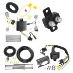 Trailer Hitch 7 Way RV Wiring Kit For 14-20 Chevy Impala Plug Prong Pin Brake Control Ready