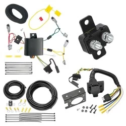 Trailer Hitch 7 Way RV Wiring Kit For 13-17 Honda Accord Without LED Taillights Plug Prong Pin Brake Control Ready