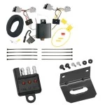 Trailer Wiring and Bracket w/ Light Tester For 20-25 Ford Explorer 10-19 Taurus Plug & Play 4-Flat Harness