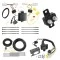 Trailer Hitch 7 Way RV Wiring Kit For 12-17 Toyota Prius V Plug Prong Pin Brake Control Ready