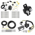 118654 85343 20506 7012a Tekonsha Trailer Hitch 7 Way RV Wiring Kit 12-22 Ranger Plug Prong Pin Brake Control Ready 12 13 14 15 16 17 18 19 20 21 22 2012 2013 2014 2015 2016 2017 2018 2019 2020 2021 2022 Trailer Hitch 7 Way RV Wiring Kit For 12-23 Ford Ranger Plug Prong Pin Brake Control Ready