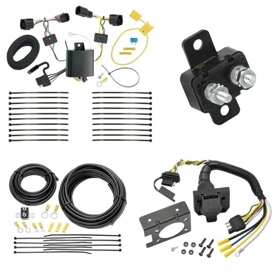 118654 85343 20506 7012a Tekonsha Trailer Hitch 7 Way RV Wiring Kit 12-22 Ranger Plug Prong Pin Brake Control Ready 12 13 14 15 16 17 18 19 20 21 22 2012 2013 2014 2015 2016 2017 2018 2019 2020 2021 2022 Trailer Hitch 7 Way RV Wiring Kit For 12-23 Ford Ranger Plug Prong Pin Brake Control Ready