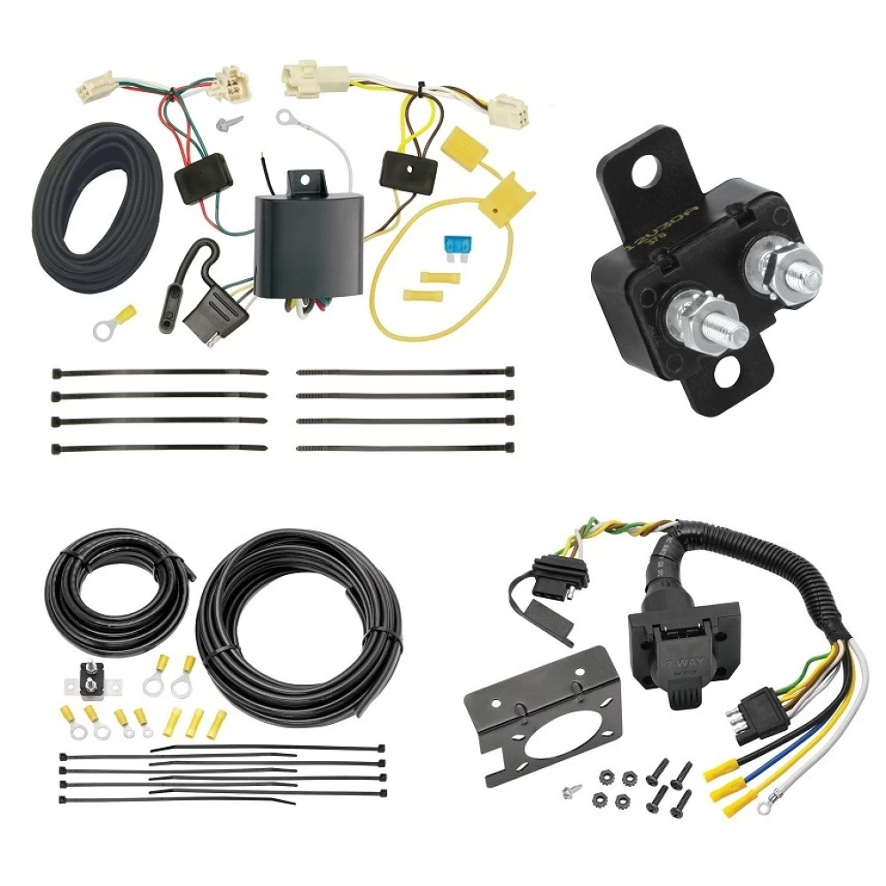 118661 85343 20506 7012A Tekonsha Trailer Hitch 7 Way RV Wiring Kit 15-22 Toyota Yaris Hatchback Plug Prong Pin Brake Control Ready 15 16 17 18 19 20 21 22 2015 2016 2017 2018 2019 2020 2021 2022 Trailer Hitch 7 Way RV Wiring Kit For 15-22 Toyota Yaris Hatchback Plug Prong Pin Brake Control Ready