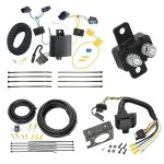 118667 85343 20506 7012A Tekonsha Trailer Hitch 7 Way RV Wiring Kit 05-10 Volkswagen Jetta Sedan Plug Prong Pin Brake Control Ready 05 06 07 08 09 10 2005 2006 2007 2008 2009 2010 Trailer Hitch 7 Way RV Wiring Kit For 05-10 Volkswagen Jetta Sedan Plug Prong Pin Brake Control Ready