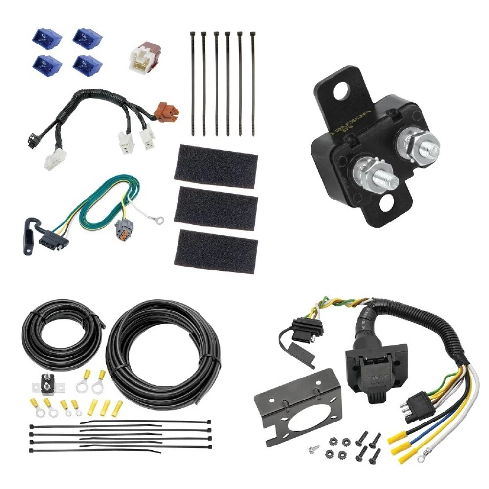 118670 85343 20506 7012A Tekonsha Trailer Hitch 7 Way RV Wiring Kit 13-20 Nissan Pathfinder 14-21 Infiniti QX60 Plug Prong Pin Brake Control Ready 13 14 15 16 17 18 19 20 21 2013 2014 2015 2016 2017 2018 2019 2020 2021 Trailer Hitch 7 Way RV Wiring Kit For 13-20 Nissan Pathfinder 14-21 Infiniti QX60 Plug Prong Pin Brake Control Ready