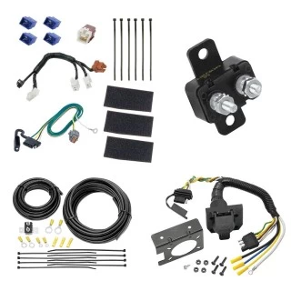 118670 85343 20506 7012A Tekonsha Trailer Hitch 7 Way RV Wiring Kit 13-20 Nissan Pathfinder 14-21 Infiniti QX60 Plug Prong Pin Brake Control Ready 13 14 15 16 17 18 19 20 21 2013 2014 2015 2016 2017 2018 2019 2020 2021 Trailer Hitch 7 Way RV Wiring Kit For 13-20 Nissan Pathfinder 14-21 Infiniti QX60 Plug Prong Pin Brake Control Ready