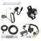 Trailer Hitch 7 Way RV Wiring Kit For 14-21 Land Rover Range Rover Sport Plug Prong Pin Brake Control Ready