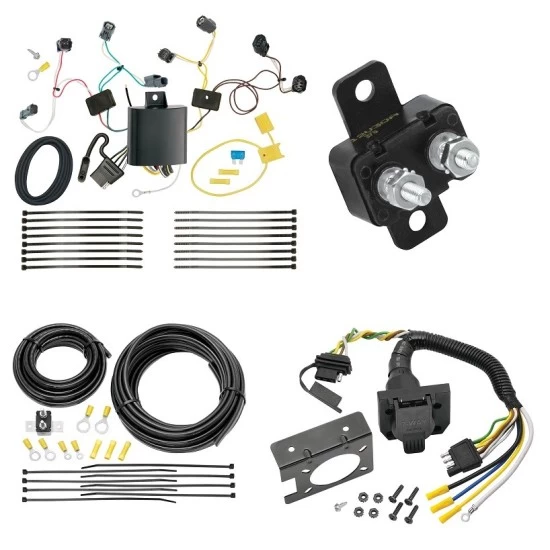 118686 85343 20506 7012A Tekonsha Trailer Hitch 7 Way RV Wiring Kit 16-21 Honda Civic Sedan Plug Prong Pin Brake Control Ready 16 17 18 19 20 21 2016 2017 2018 2019 2020 2021 Trailer Hitch 7 Way RV Wiring Kit For 16-21 Honda Civic Sedan Plug Prong Pin Brake Control Ready