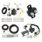 Trailer Hitch 7 Way RV Wiring Kit For 17-21 Hyundai Elantra 13-21 Hyundai Elantra GT Plug Prong Pin Brake Control Ready 