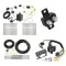Trailer Hitch 7 Way RV Wiring Kit For 16-22 Fiat 500X Plug Prong Pin Brake Control Ready