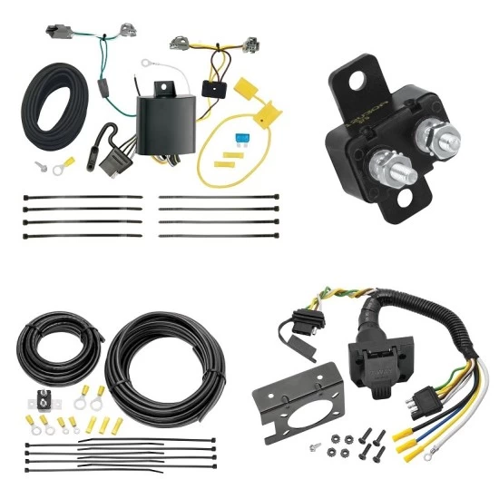 118696 85343 20506 7012A Tekonsha Trailer Hitch 7 Way RV Wiring Kit 16-19 Chevy Cruze Plug Prong Pin Brake Control Ready 16 17 18 19 2016 2017 2018 2019 Trailer Hitch 7 Way RV Wiring Kit For 16-19 Chevy Cruze Plug Prong Pin Brake Control Ready