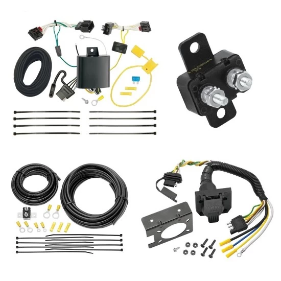 118721 85343 20506 7012A Tekonsha Trailer Hitch 7 Way RV Wiring Kit 16-22 Volkswagen Passat Except SE and SEL Plug Prong Pin Brake Control Ready 16 17 18 19 20 21 22 2016 2017 2018 2019 2020 2021 2022 Trailer Hitch 7 Way RV Wiring Kit For 16-22 Volkswagen Passat Except SE and SEL Plug Prong Pin Brake Control Ready
