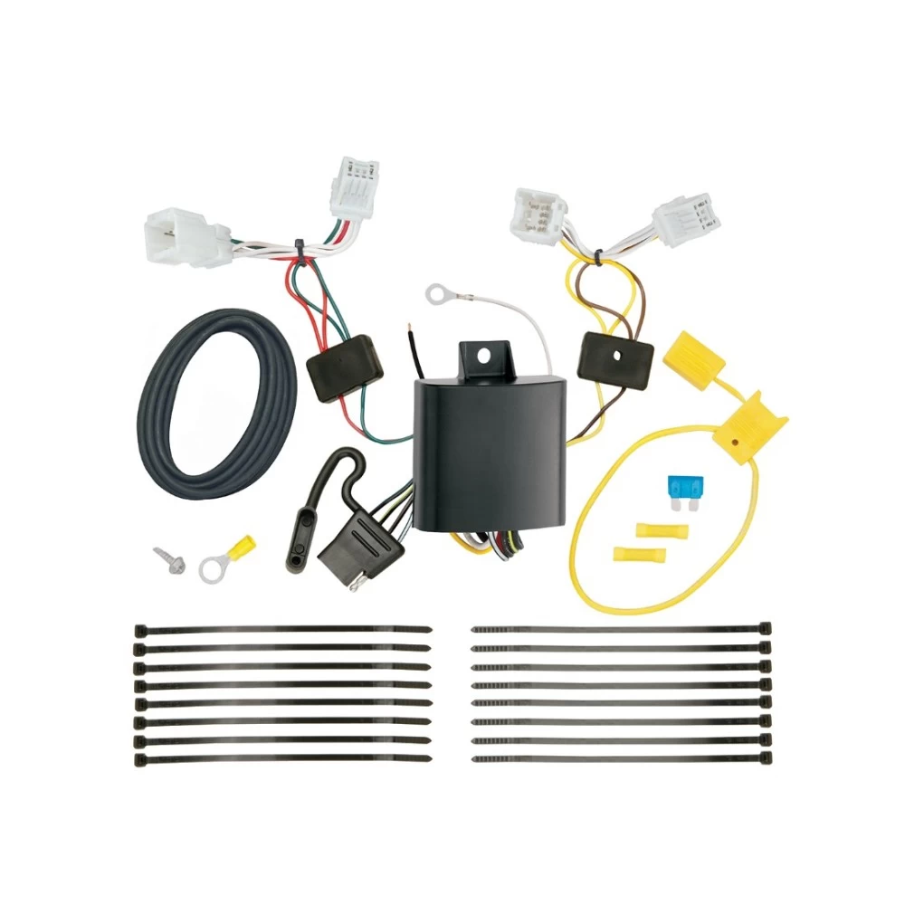 Trailer Hitch 7 Way RV Wiring Kit For 17-22 KIA Niro 2022 Niro EV Plug Prong Pin Brake Control Ready