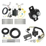 Trailer Hitch 7 Way RV Wiring Kit For 17-22 KIA Niro 2022 Niro EV Plug Prong Pin Brake Control Ready