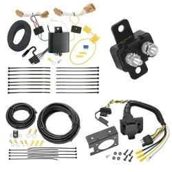 Trailer Hitch 7 Way RV Wiring Kit For 18-19 VW Atlas 20-24 Except Cross Sport Plug Prong Pin Brake Control Ready