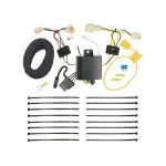 Trailer Hitch 7 Way RV Wiring Kit For 18-24 Toyota Camry Plug Prong Pin Brake Control Ready