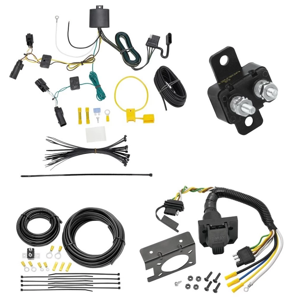 118764 85343 20506 7012A Tekonsha Trailer Hitch 7 Way RV Wiring Kit 18-23 GMC Terrain Without Relay Provisions Plug Prong Pin Brake Control Ready 18 19 20 21 22 23 2018 2019 2020 2021 2022 2023 Trailer Hitch 7 Way RV Wiring Kit For 18-24 GMC Terrain Without Relay Provisions Plug Prong Pin Brake Control Ready