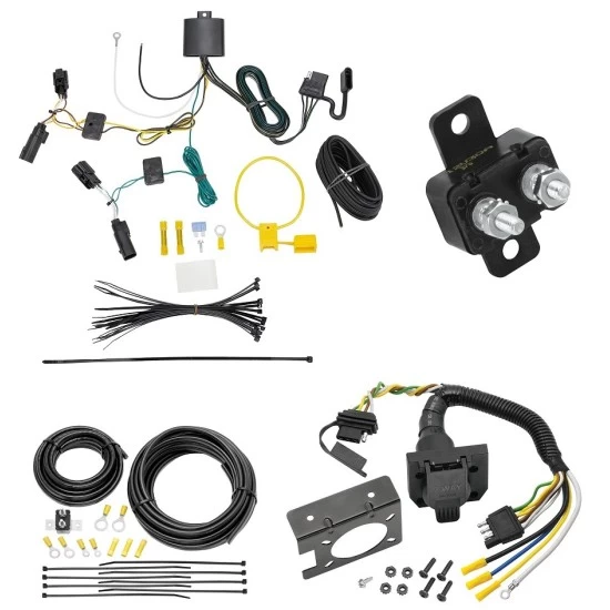 118764 85343 20506 7012A Tekonsha Trailer Hitch 7 Way RV Wiring Kit 18-23 GMC Terrain Without Relay Provisions Plug Prong Pin Brake Control Ready 18 19 20 21 22 23 2018 2019 2020 2021 2022 2023 Trailer Hitch 7 Way RV Wiring Kit For 18-24 GMC Terrain Without Relay Provisions Plug Prong Pin Brake Control Ready
