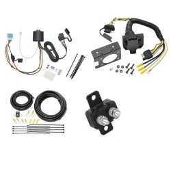 Trailer Hitch 7 Way RV Wiring Kit For 18-26 Honda Odyssey w/ Fuse Provisions Plug Prong Pin Brake Control Ready
