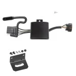 Trailer Wiring and Bracket For 20-22 KIA Telluride Hyundai Palisade Santa Cruz 20-23 Santa Fe Except XL Models 22-25 Tucson Except N Line Carnival 21-23 Sorento Plug & Play 4-Flat Harness