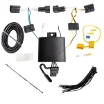 Trailer Hitch 7 Way RV Wiring Kit For 17-21 Jaguar F-Pace 18-23 Land Rover Range Rover Velar Plug Prong Pin Brake Control Ready