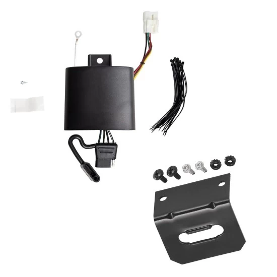 Trailer Wiring and Bracket For 19-27 Subaru Ascent Plug & Play 4-Flat Harness