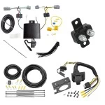 Trailer Hitch 7 Way RV Wiring Kit For 19-26 Volvo XC40 19-24 XC40 Recharge 22-24 C40 Recharge 25-26 EX40 Plug Prong Pin Brake Control Ready