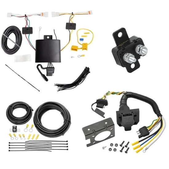118793 85343 20506 7012A Tekonsha Trailer Hitch 7 Way RV Wiring Kit 18-22 KIA Rio Sedan Plug Prong Pin Brake Control Ready 18 19 20 21 22 2018 2019 2020 2021 2022 Trailer Hitch 7 Way RV Wiring Kit For 18-23 KIA Rio Sedan Plug Prong Pin Brake Control Ready