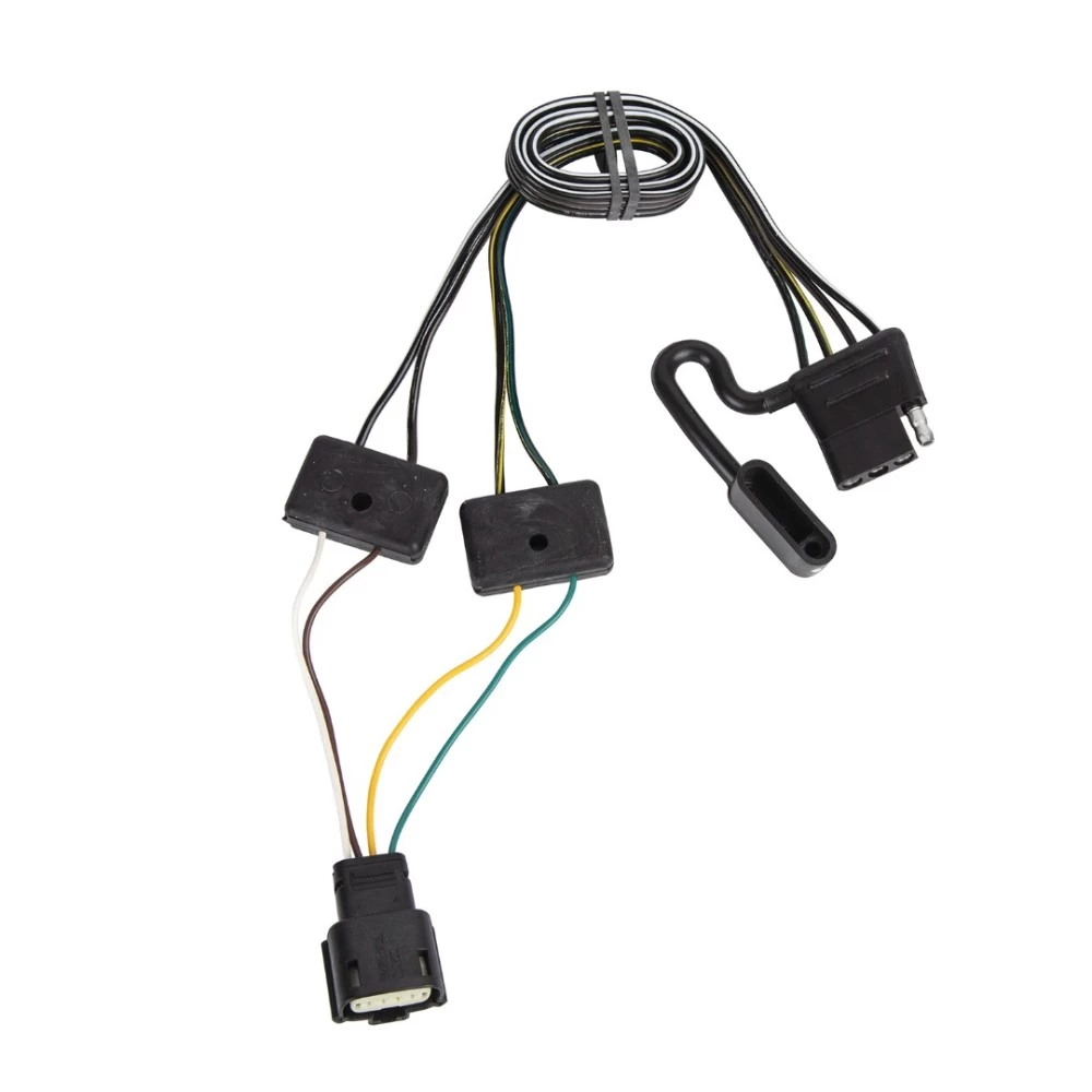 Trailer Hitch 7 Way RV Wiring Kit For 24-27 Chevy Blazer EV Equinox EV 19-26 Cadillac XT4 23-26 LYRIQ Plug Prong Pin Brake Control Ready