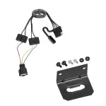 Trailer Wiring and Bracket For 24-27 Chevy Blazer EV Equinox EV 19-26 Cadillac XT4 23-26 LYRIQ Plug & Play 4-Flat Harness