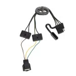 Trailer Hitch 7 Way RV Wiring Kit For 24-27 Chevy Blazer EV Equinox EV 19-26 Cadillac XT4 23-26 LYRIQ Plug Prong Pin Brake Control Ready