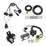Trailer Hitch 7 Way RV Wiring Kit For 24-27 Chevy Blazer EV Equinox EV 19-26 Cadillac XT4 23-26 LYRIQ Plug Prong Pin Brake Control Ready