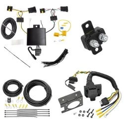 Trailer Hitch 7 Way RV Wiring Kit For 19-25 INFINITI QX50 Plug Prong Pin Brake Control Ready