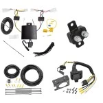 Trailer Hitch 7 Way RV Wiring Kit For 19-22 Toyota Avalon Plug Prong Pin Brake Control Ready