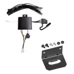 Trailer Wiring and Bracket For 19-26 Acura RDX w/ +12V Power Provision Plug & Play 4-Flat Harness
