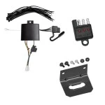 Trailer Wiring and Bracket w/ Light Tester 19-26 Acura RDX w/ +12V Power Provision Plug & Play 4-Flat Harness