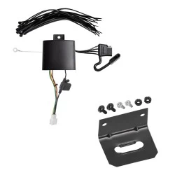 Trailer Wiring and Bracket For 19-26 Acura RDX w/ +12V Power Provision Plug & Play 4-Flat Harness