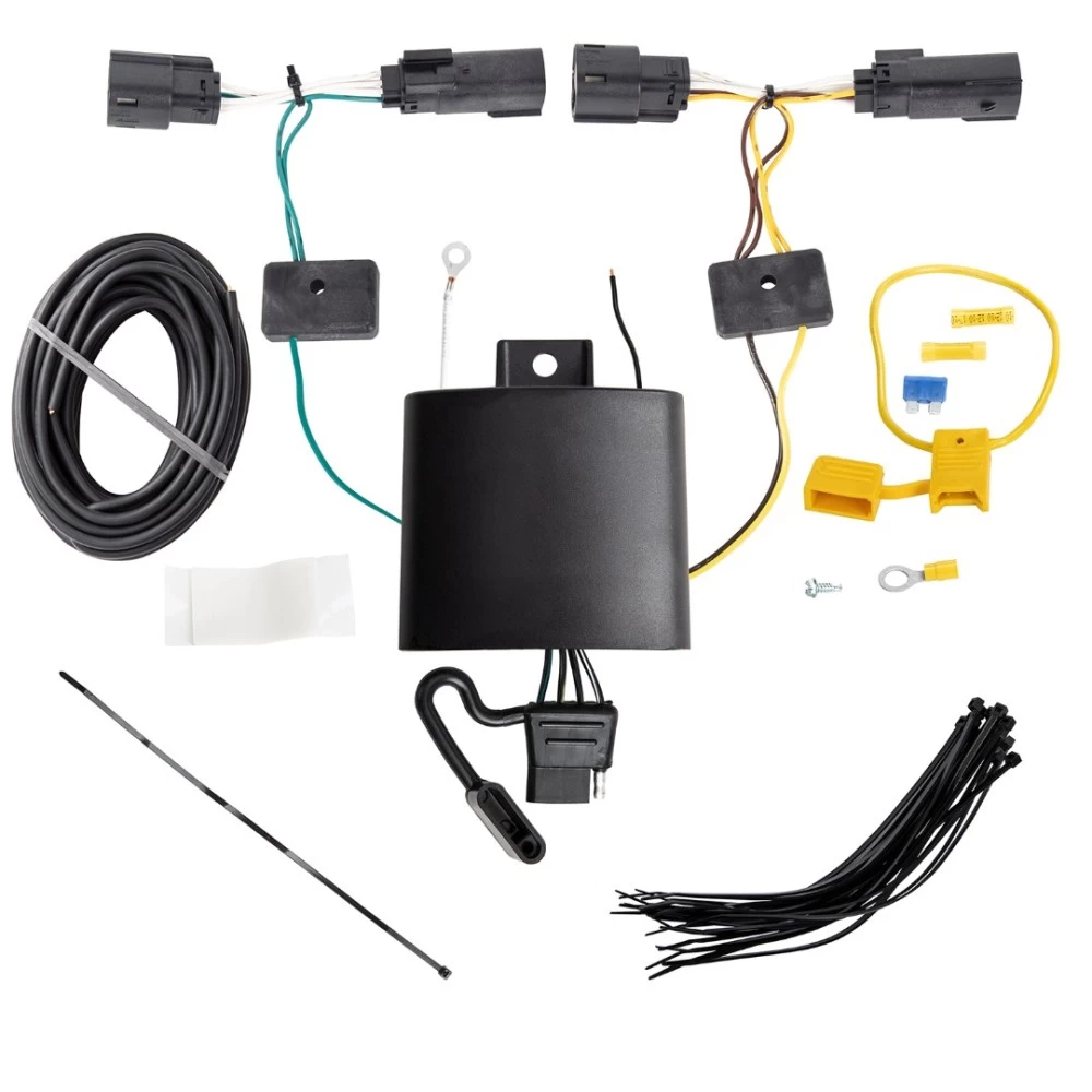 Trailer Wiring and Bracket w/ Light Tester For 2019 Ford Escape Plug & Play