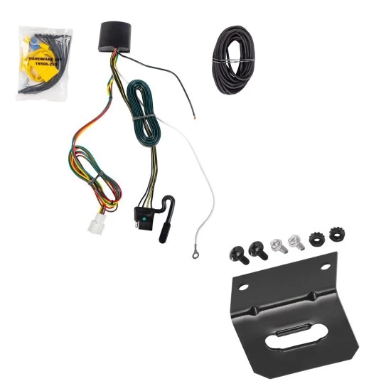 Trailer Wiring and Bracket For 19-26 Acura RDX Plug & Play 4-Flat Harness