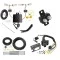 Trailer Hitch 7 Way RV Wiring Kit For 19-24 Ford Edge SE SEL Plug Prong Pin Brake Control Ready