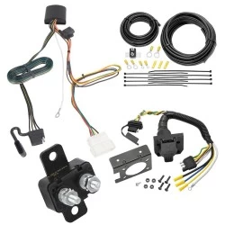 Trailer Hitch 7 Way RV Wiring Kit For 19-24 Honda Passport Plug Prong Pin Brake Control Ready