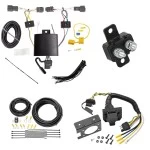 Trailer Hitch 7 Way RV Wiring Kit For 20-25 KIA Soul w/o LED Taillights Plug Prong Pin Brake Control Ready