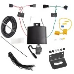Trailer Wiring Harness Kit and Bracket For 19-24 KIA Forte