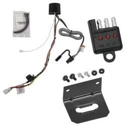 Trailer Wiring and Bracket w/ Light Tester For 21-27 Toyota Sienna Plug & Play 4-Flat Harness