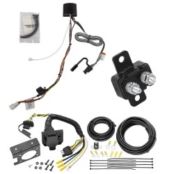 Trailer Hitch 7 Way RV Wiring Kit For 21-27 Toyota Sienna Plug Prong Pin Brake Control Ready